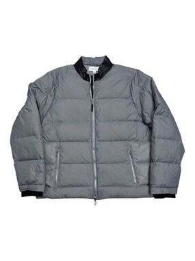 CALVIN KLEIN Jacket Goose Down Fill Winter Bomber Puffer Parka Coat Mens XL